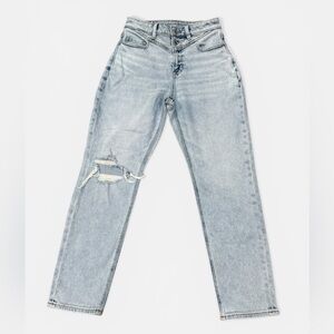 American Eagle Western Stretch Distressed Crop jeans Size 2
